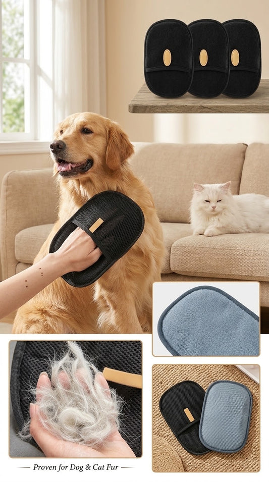 The Gadget Flame™ Premium Pet Hair Remover | Reusable Static Cleaning Pad