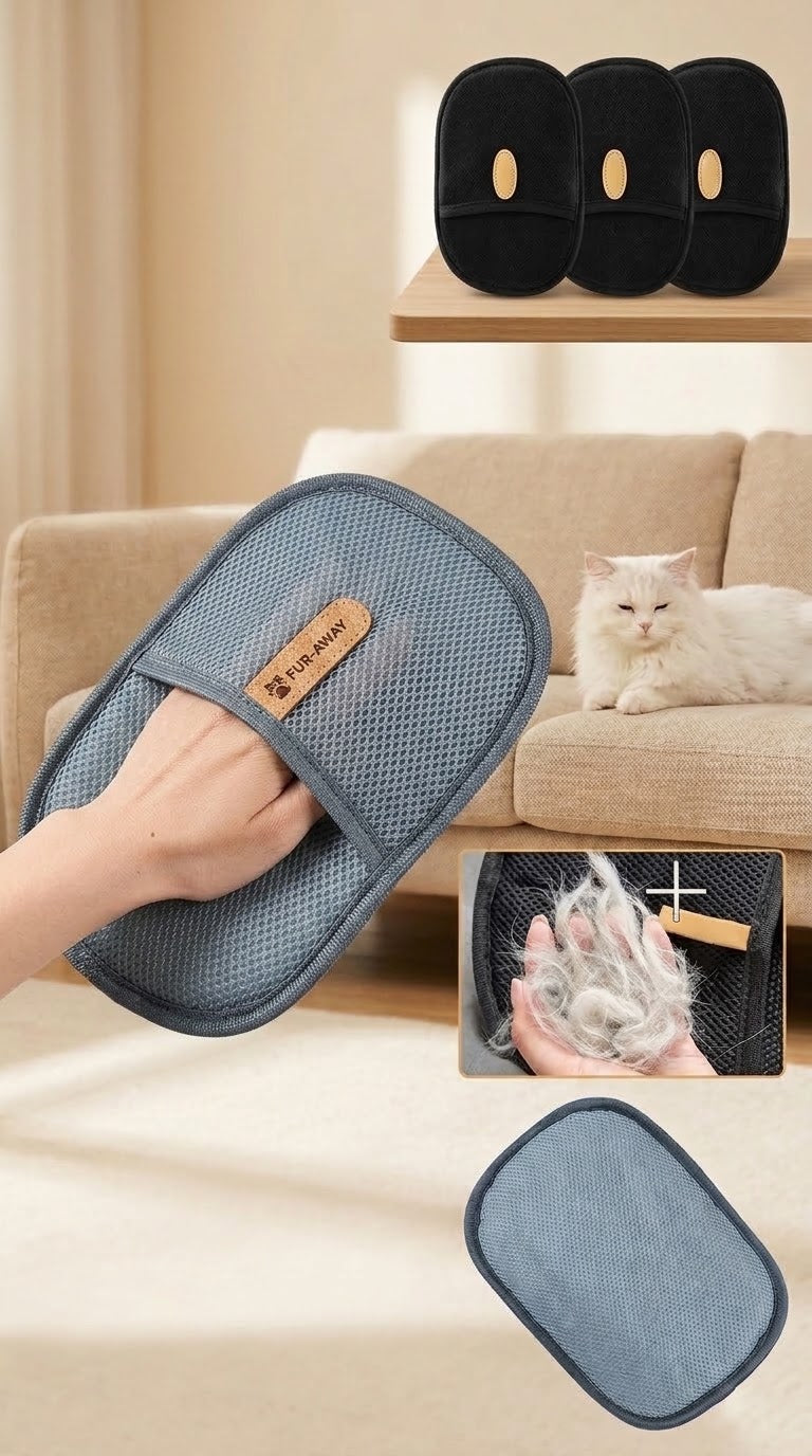 The Gadget Flame™ Premium Pet Hair Remover | Reusable Static Cleaning Pad