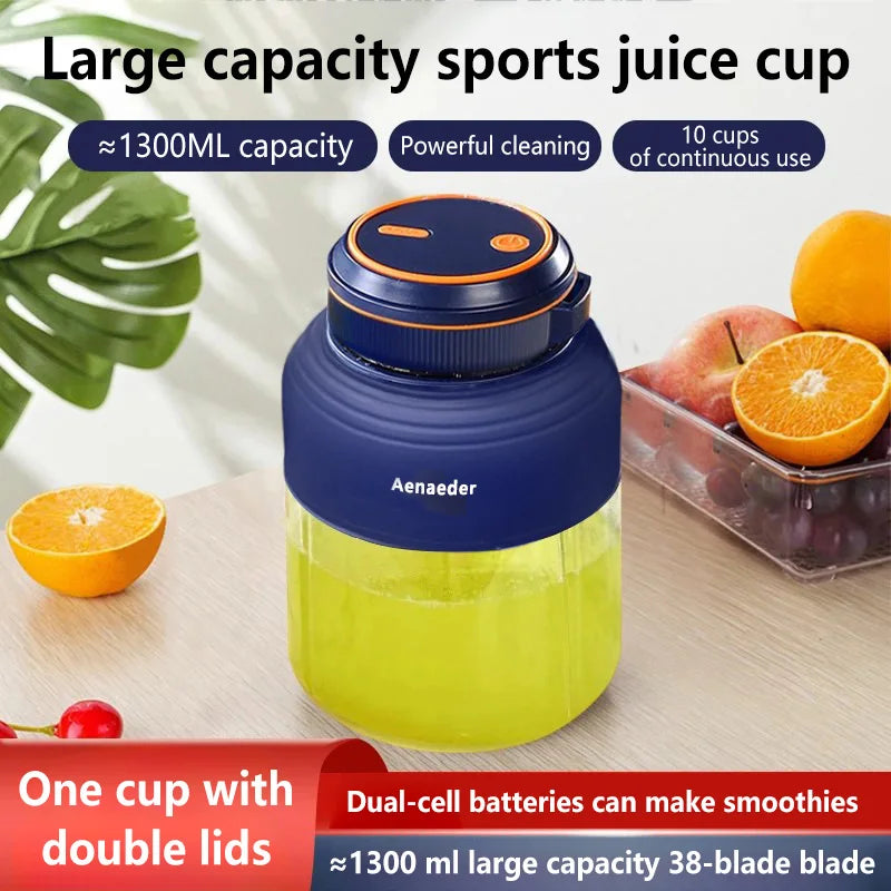 The Gadget Flame™ Smart Portable Blender Bottle for Smoothies & Shakes